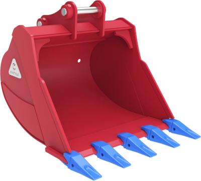 Enstruc Wear Solutions | Compact excavator Heavy duty severe bucket 18