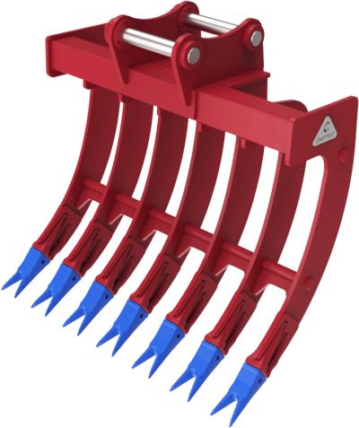 Enstruc Wear Solutions | Construction excavator root rake 15