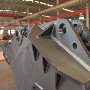 Custom manufacturing excavator mega ripper arm attachment