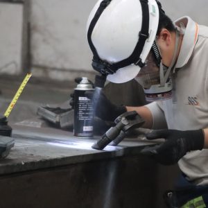 SGS welding magnetic particle test